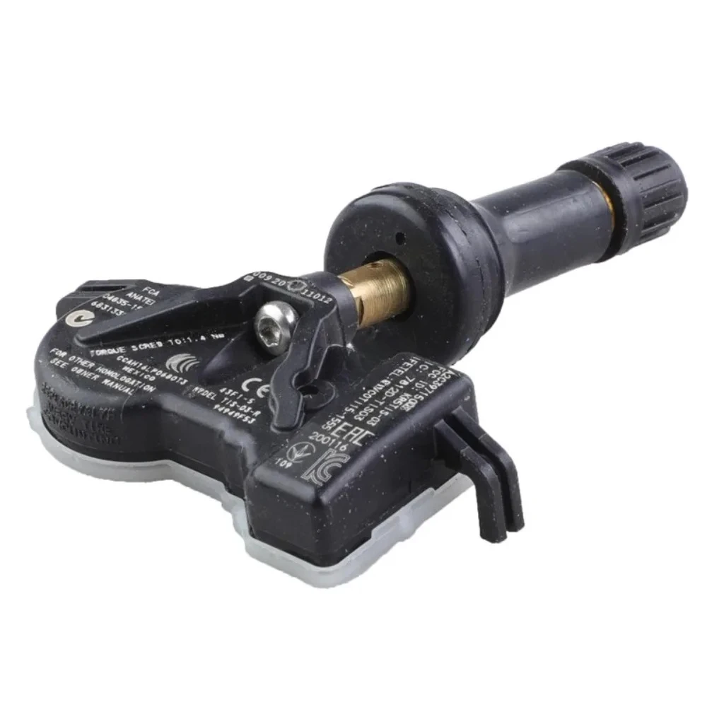 YAOPEI-Sensor de presión de neumáticos, dispositivo TPMS para Dodge Durango Jeep Grand Cherokee Renegade, 68313387AC, 433MHZ