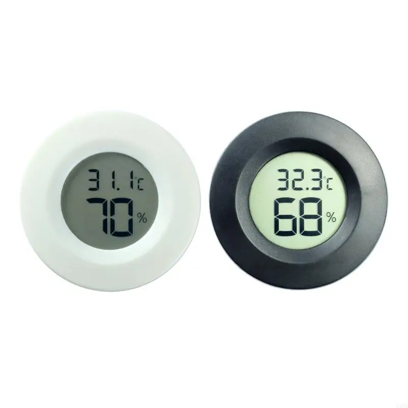 A3PA Electronic Digital LCD Hygrometer Built-in Humidity Meter Tester Temperature Display Thermometer Portable