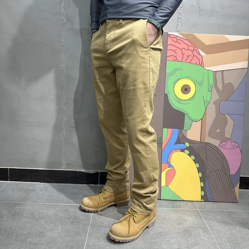 

Мужские повседневные брюки из денима премиум-класса для Северной Америки, весна-лето, дышащие, эластичные, прямого кроя, в городском стиле, для отдыха