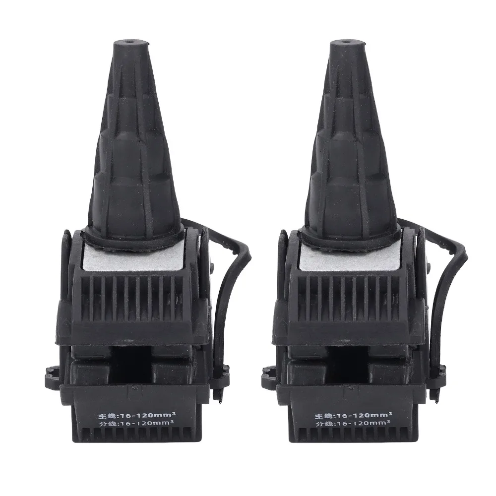 

2PCS Durable JJC-5 Insulation Piercing Connector 1KV Grounded Multi Cable Connector Piercing Connector Electrical Installation