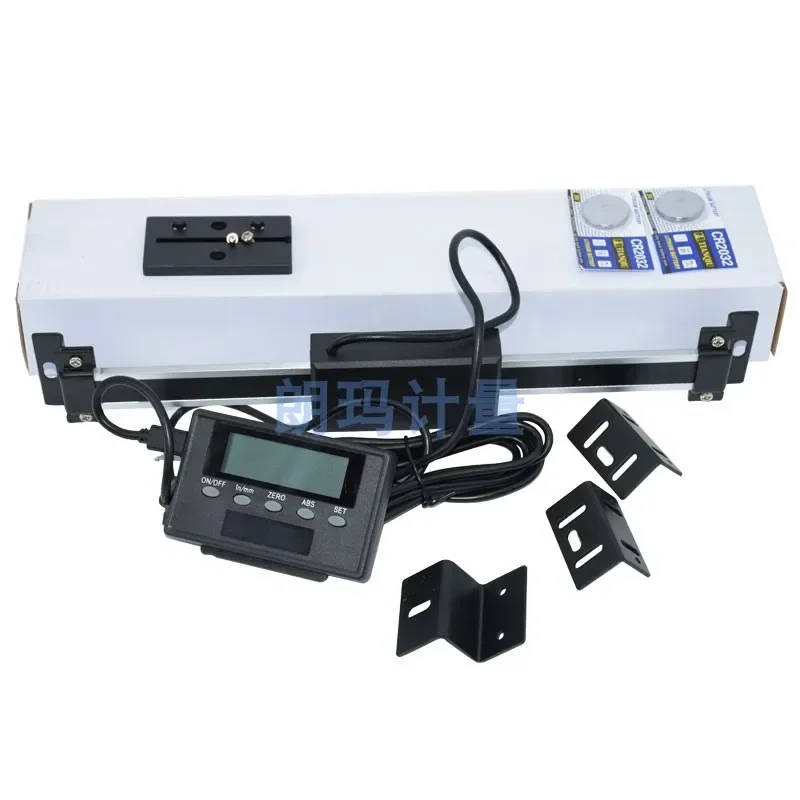 righello con display digitale in lega di alluminio Display ZD250, righello di spostamento a doppio scopo orizzontale e verticale
