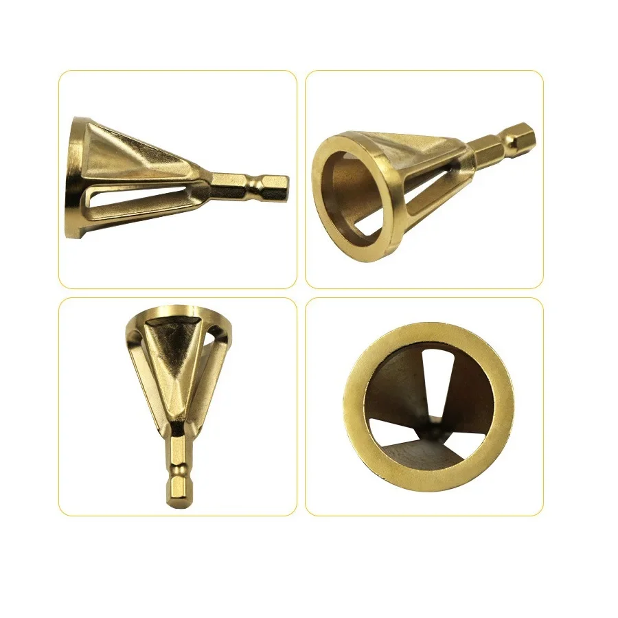 

Burr Tools Deburr Drills Hexagonal Handle Metal Metal Drilling Tool Remove Burr Screw Stainless Steel Hex 1/2pcs