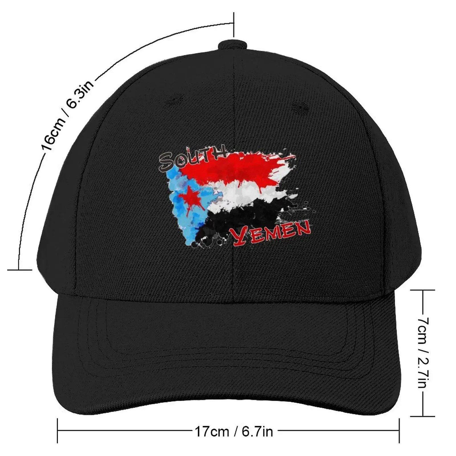 South Yemen Flag Baseball Cap birthday luxury caps derby hat Men Caps Women's