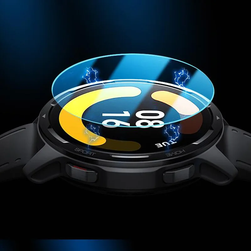 Hard Tempered Glass Smartwatch Protective Film For Mibro A2/GS/X1/A1/Air Smart Watch Screen Protector Full Cover Accessories view 2