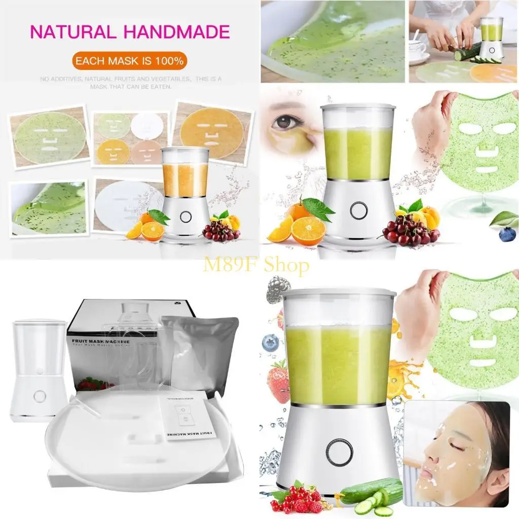 M89F 1Set Face Maker Máquina para tratamiento con máscara Mascaras vegetales fruta natural Diy Herramienta