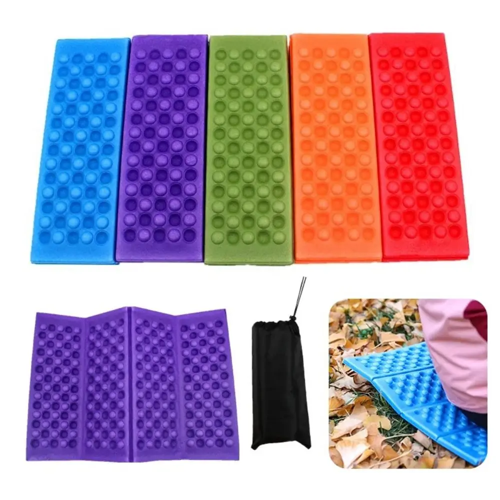 Compact XPE Sponge Foldable Seat Mat Foam Material Foldable Tourist Seat Mat Anti-Moisture Ultralight Foam Seat Mat Camping