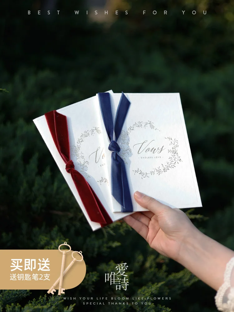 

Wedding Oath Card Wedding Korean Commitment Guarantee European Declaration This Speech Oath Book