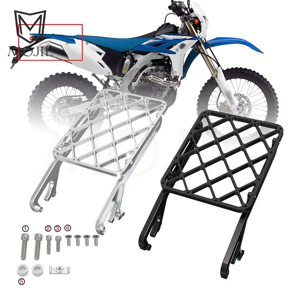 

Motorcycle Accessories FOR YAMAHA WR450F WR 450 F 2007 2008 2009 2010 2011 2012 2013 2014 2015 Rear Racks Luggage Holder Bracket