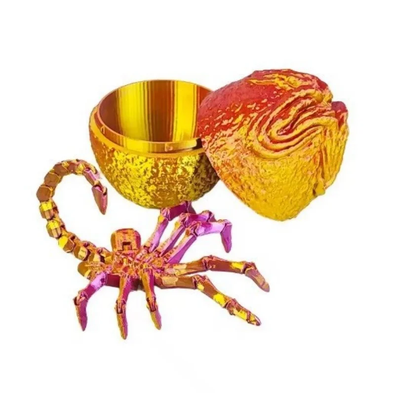 

Joint Activity Alien 3D Printing Toy Desktop Decoration Car Decoration Creative Gift Collectible Figurine | Sci-Fi Horror Decor