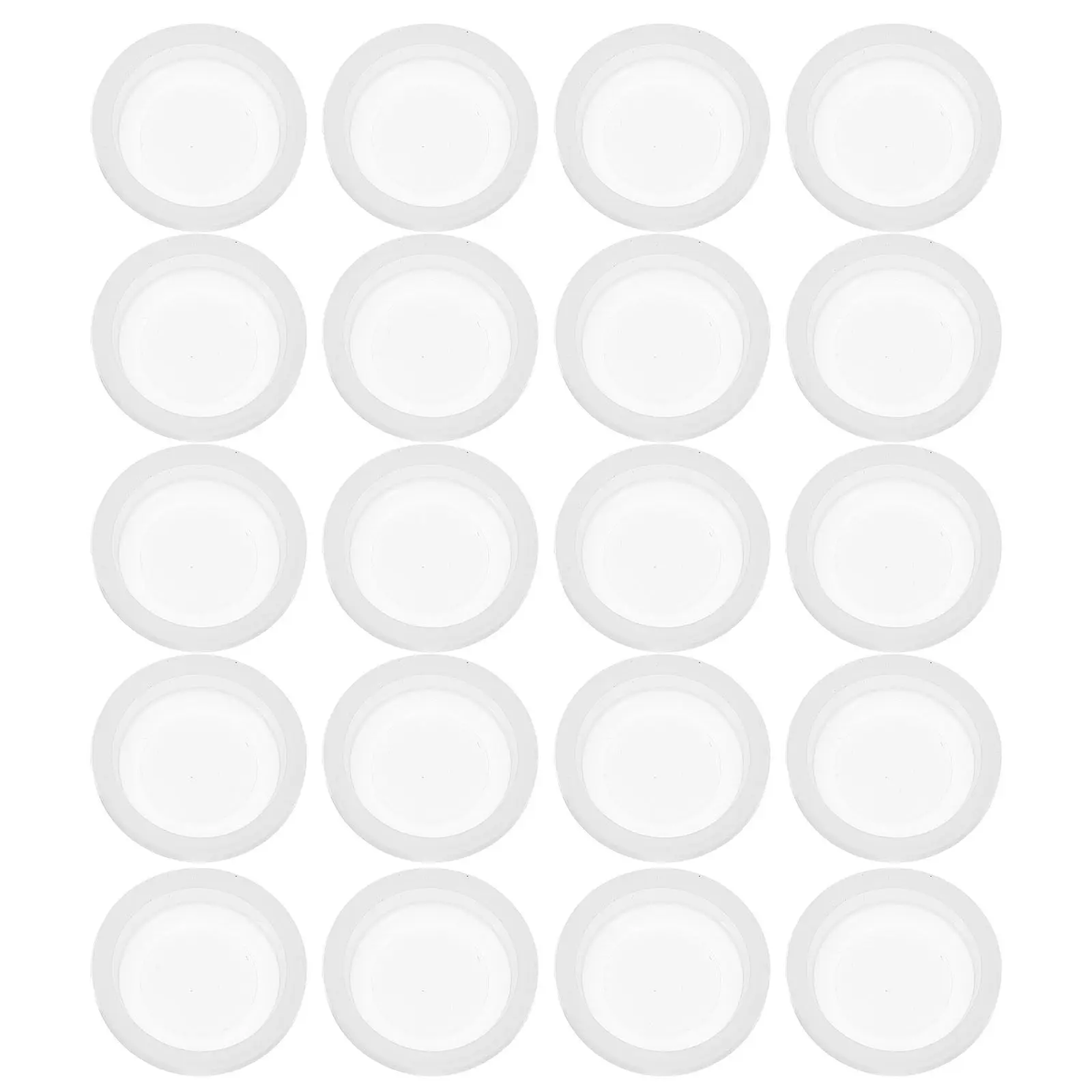 20Pcs Silicone Push Button Cover Protector Transparent Waterproof Switch Cap for Emergency Stop Safety Panel Buttons Universal - view 2