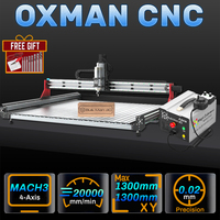 BulkMan3D OXMAN CNC Engraver Mach3 Control 4Axis SFU1610 Ball Screw Dual Rails Industrial Machine for Wood Metal Acrylic Cutting