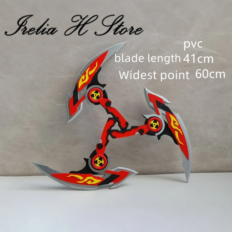 

Irelia H Store Rappa weapon from Honkai: Star Rail Rappa Hand Sword sickle Cosplay props