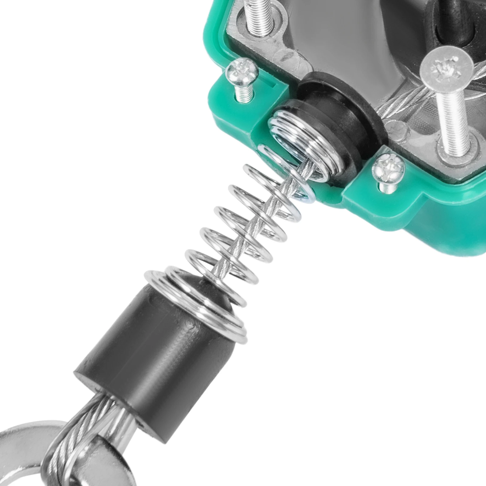 Self Retracting Lifeline Fall Arrestor 330LBS Capacity with Double Braking System 23ft Steel Cable for Construction Rescue Indus