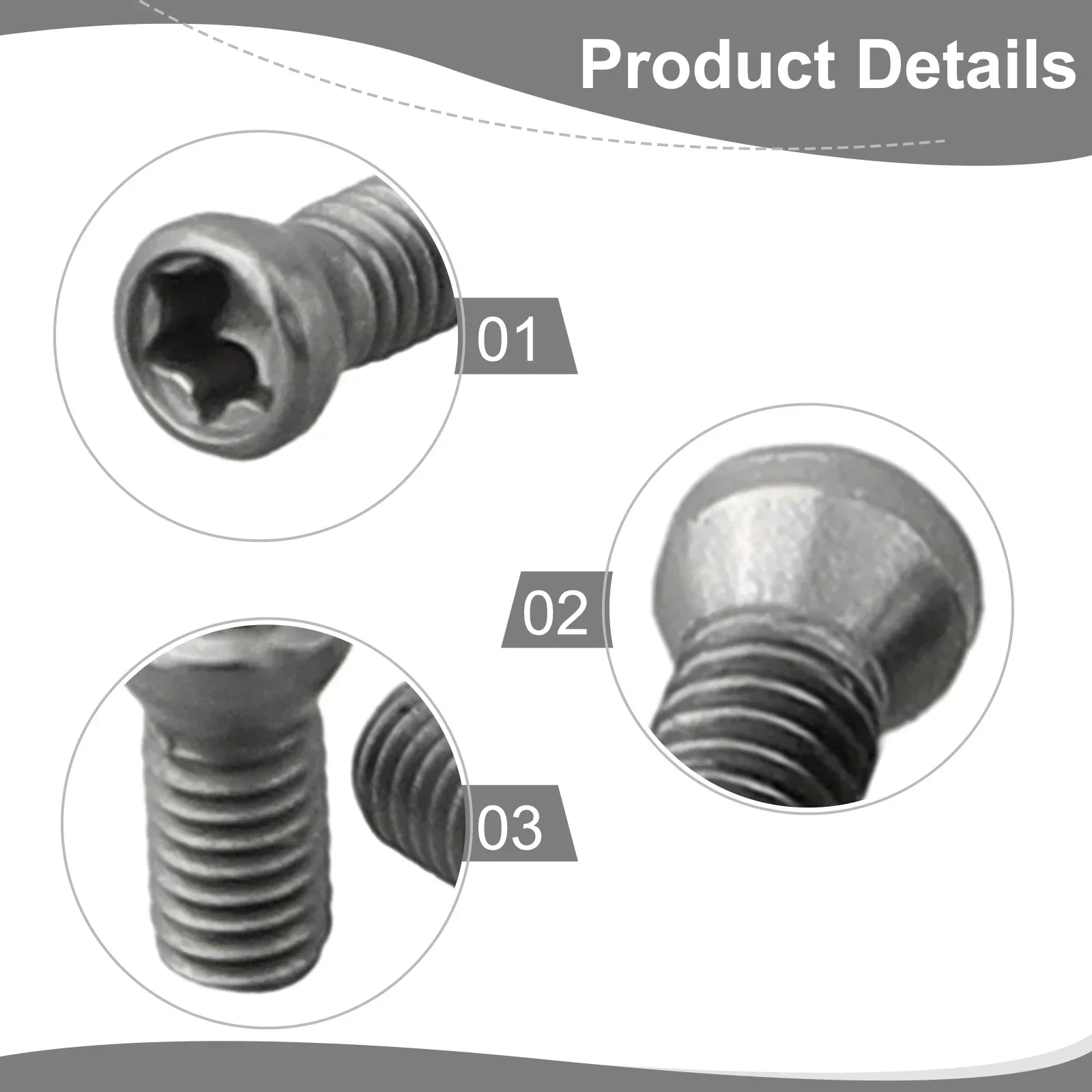 Screw Bolt Torx Screws 10pcs Insert Torx Screw Inserts Lathe Tool Screw Office Equipment Communication M2.5 M3.5