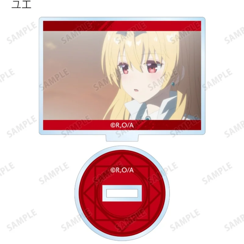 Anime Arifureta: From Commonplace To World‘S Strongest Yue rectangle Acrylic Stand Model Plate Keychains Desk Decor