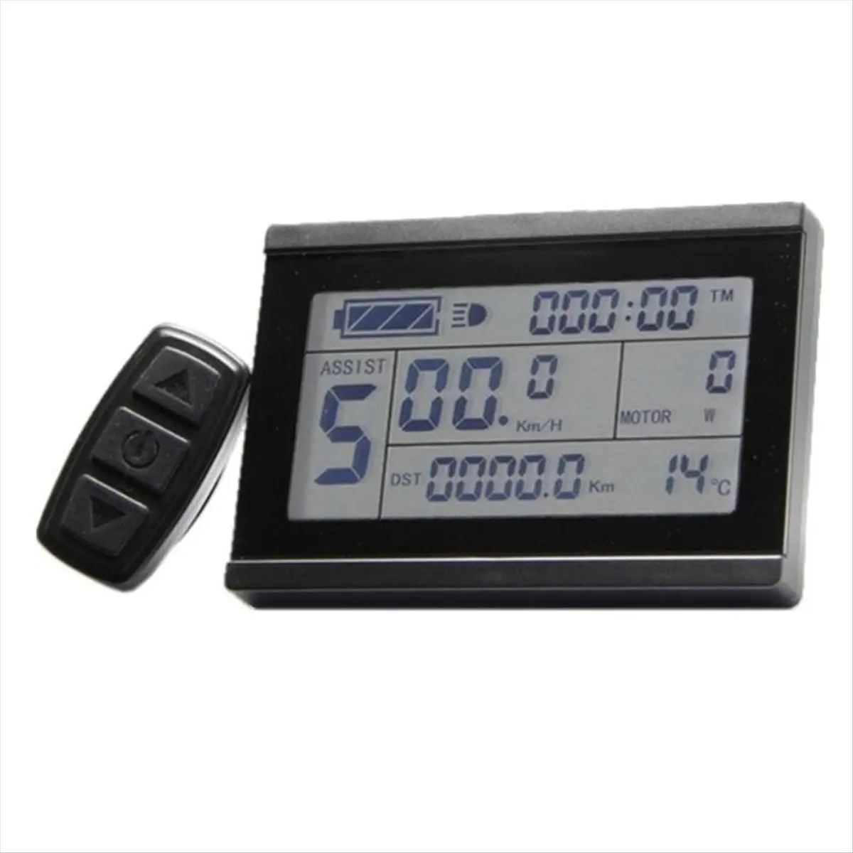 ABJX SW900 LCD Display Meter Control Panel E-Bike Electric Scooter 5 Pins SM Plug Riding Speed Time Power Display DROP SHIPPING