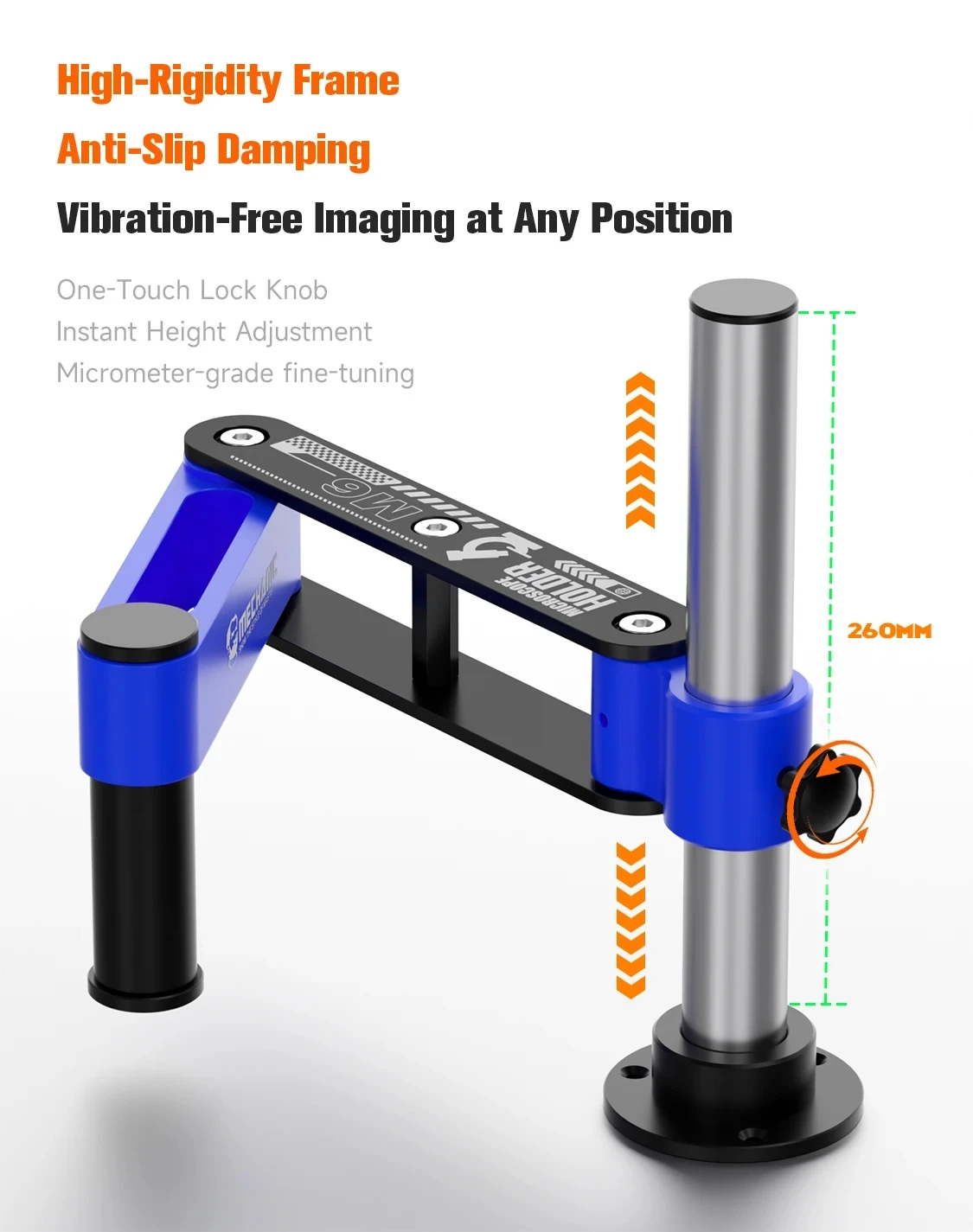 MECHANIC M6 Dual positioning 360 ° Rotation Adjustable Swing Arm Universal Trinocular Microscope for Phones PCB Repair tools set