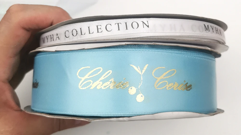 10mm-75mm individuell bedrucktes Band, persönliches Logo, Rubban, Geschenkbox, Backverpackung, Hochzeit, Geburtstag, Jahrestag, Armband, DIY, Schleifenherstellung – Detail 29