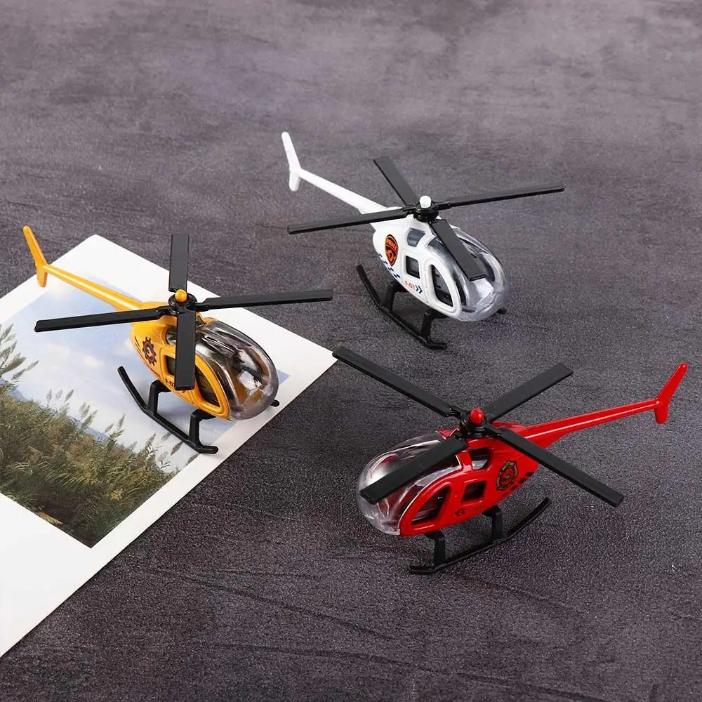 Photography Props Helicopter Toy Alloy Airplane Model Simulation Helicopter Helicopter Model Toys Diecast Helicopter Toy