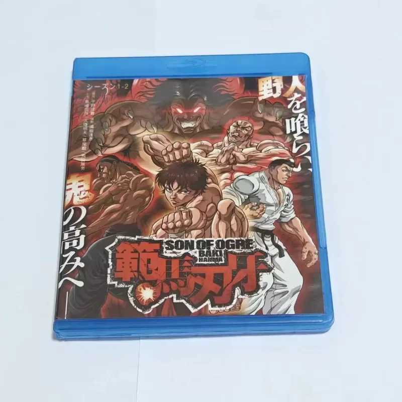 Blu-ray BD Disc Box Fanma Edged Teeth 1-2 Animation Disc Storage Case