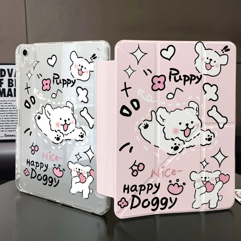 Love Dog Paw Print Notes For iPad Pro Air 13 11 M5 M4 M3 M2 2 1 11th A16 12.9