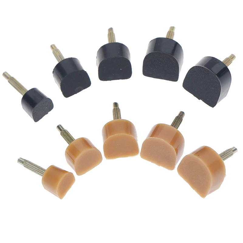 10 Stuks Hoge Hak Schoen Reparatie Tips Tikken Pinnen Plug Liften Vervangende Schoen Accessoires