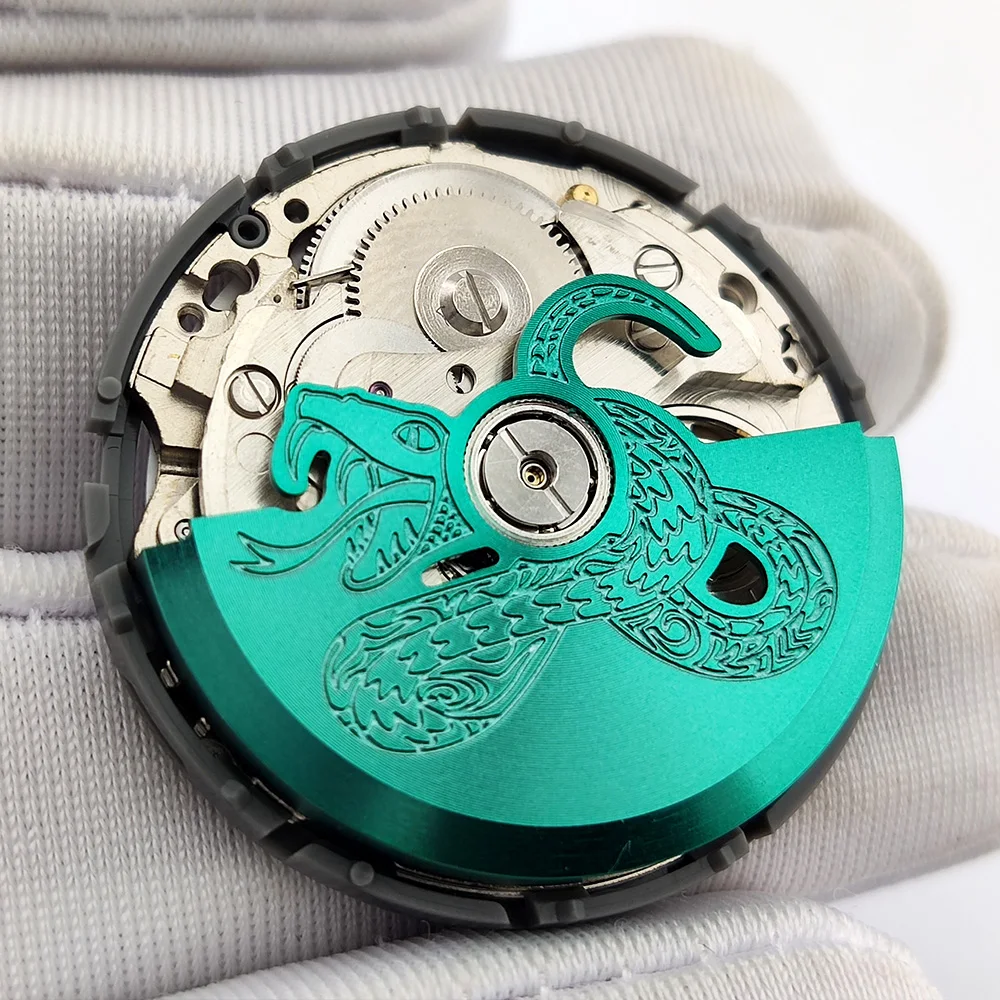 

Auto Hammer Watch Repair Rotor Guard accessories Snake pattern NH35 Automatic Hammer Rotor Patch fit NH 34/36/38/70/35 movement