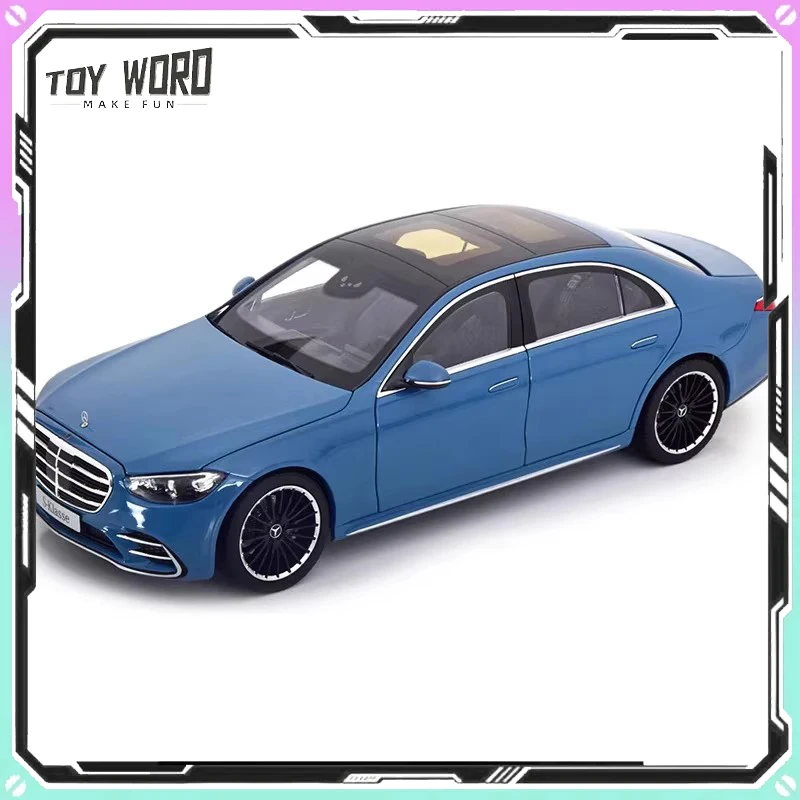 

Официальная коллекционная модель автомобиля Mercedes-Benz S-Class Long Wheelbase V223 в масштабе 1:18 из литого сплава, роскошная реплика, подарок для автолюбителей