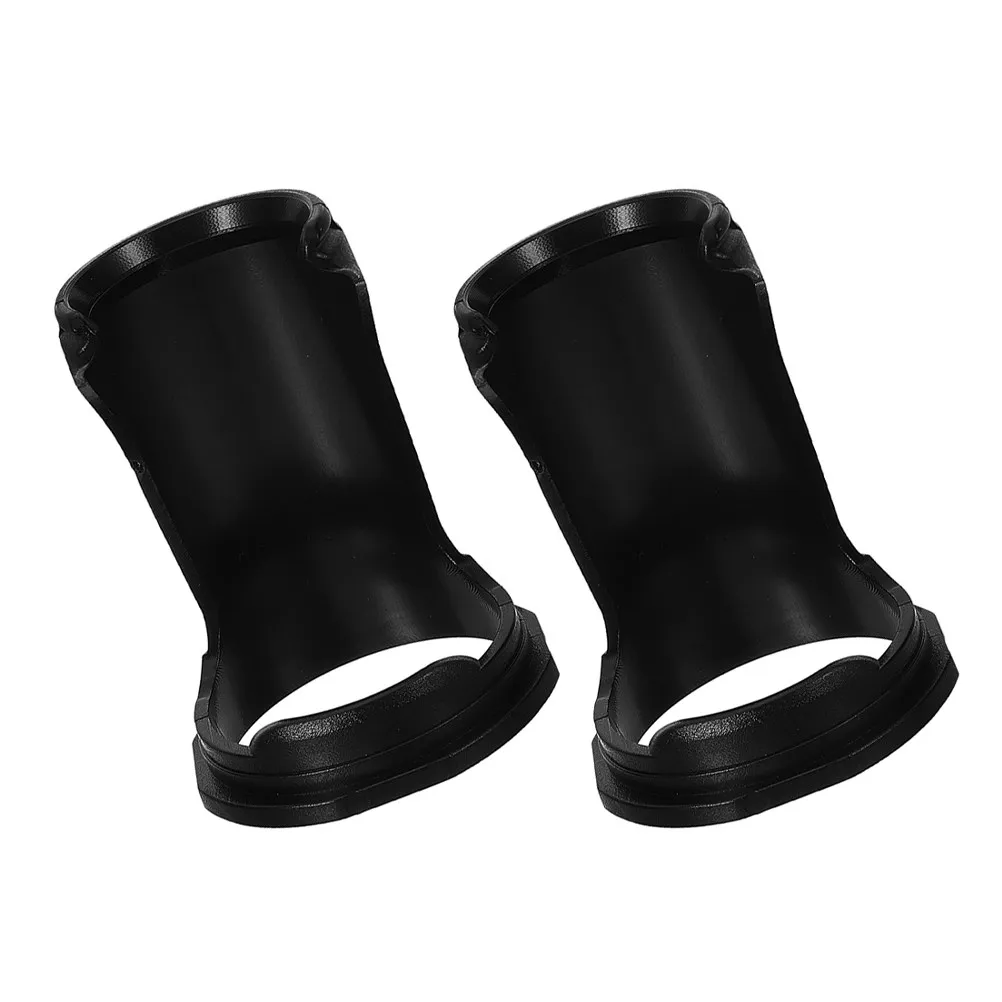 2Pcs Plastic Shaving Brush Stand Beard Grooming Tool Holder Space Saving Shave Brush Organizer Razor Shaving Tool Storage