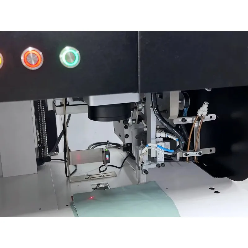 Efficient Automatic Laser Fabric Marking Machine, No Consumables for Garment Factory Customized