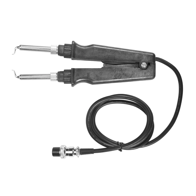 duplo ferro de solda pinca handle clip alicate aquecimento estacao de solda acessorios kb at14 902 esd smd 01