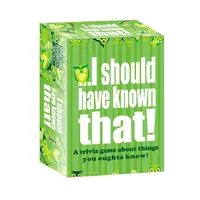 2025 Card Game I should have known that! - Perfect for Family Game Night - Over 400 Trivia Questions