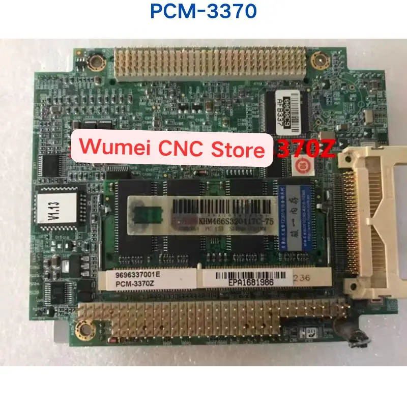 Second-hand test OK PC104 Motherboard PCM-3370 REV.A1 PCM-3370Z If You Need Other Specifications, Please Consult