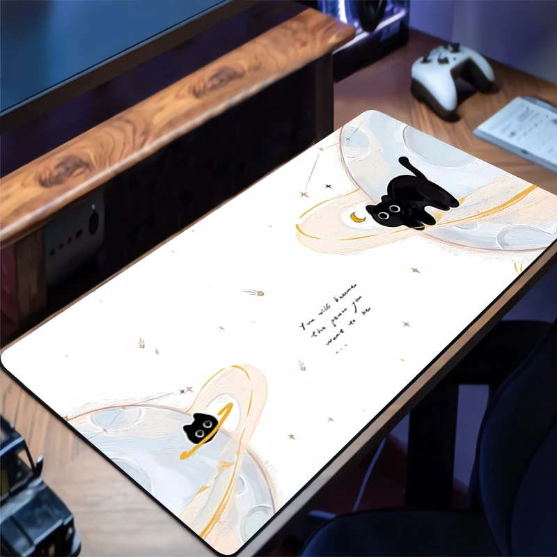 

Anime Mouse Pad Gamer Functional Keyboard Pad Desk Mouse Mat Anime Cat Carpet Rubber Tapis Souris Gaming Notbook PC Mousepad