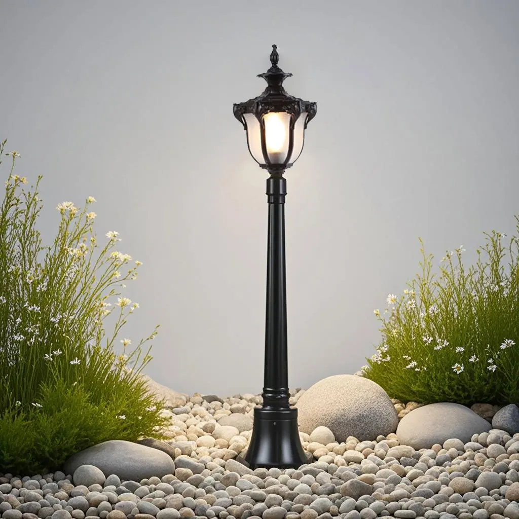 European Style Outdoor Lawn Lights Waterproof Courtyard Villa Garden Community Corridor Landscape Lighting