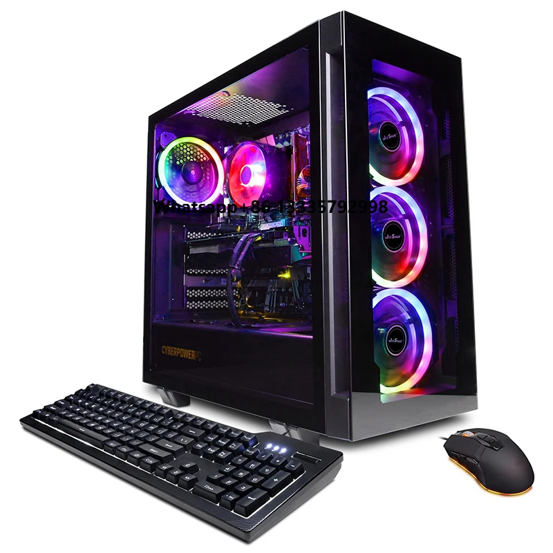 

JIESHUO Gaming PC, AMD Ryzen 5 7600 3.8GHz, GeForce RTX 4060 8GB, 16GB DDR5, 500GB NVMe SSD, Wi-Fi Ready & Windows 11 Home