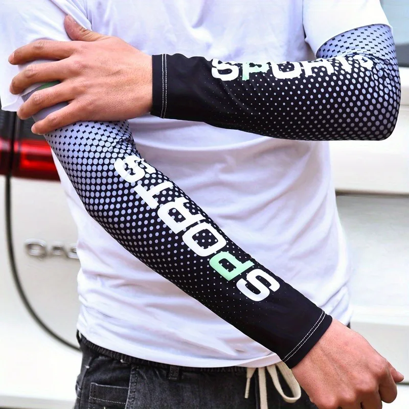 UV-beständiger Arm-Kühlärmel für Sport – Hält kühl und schützt beim Laufen, Angeln, Radfahren – Detail 13
