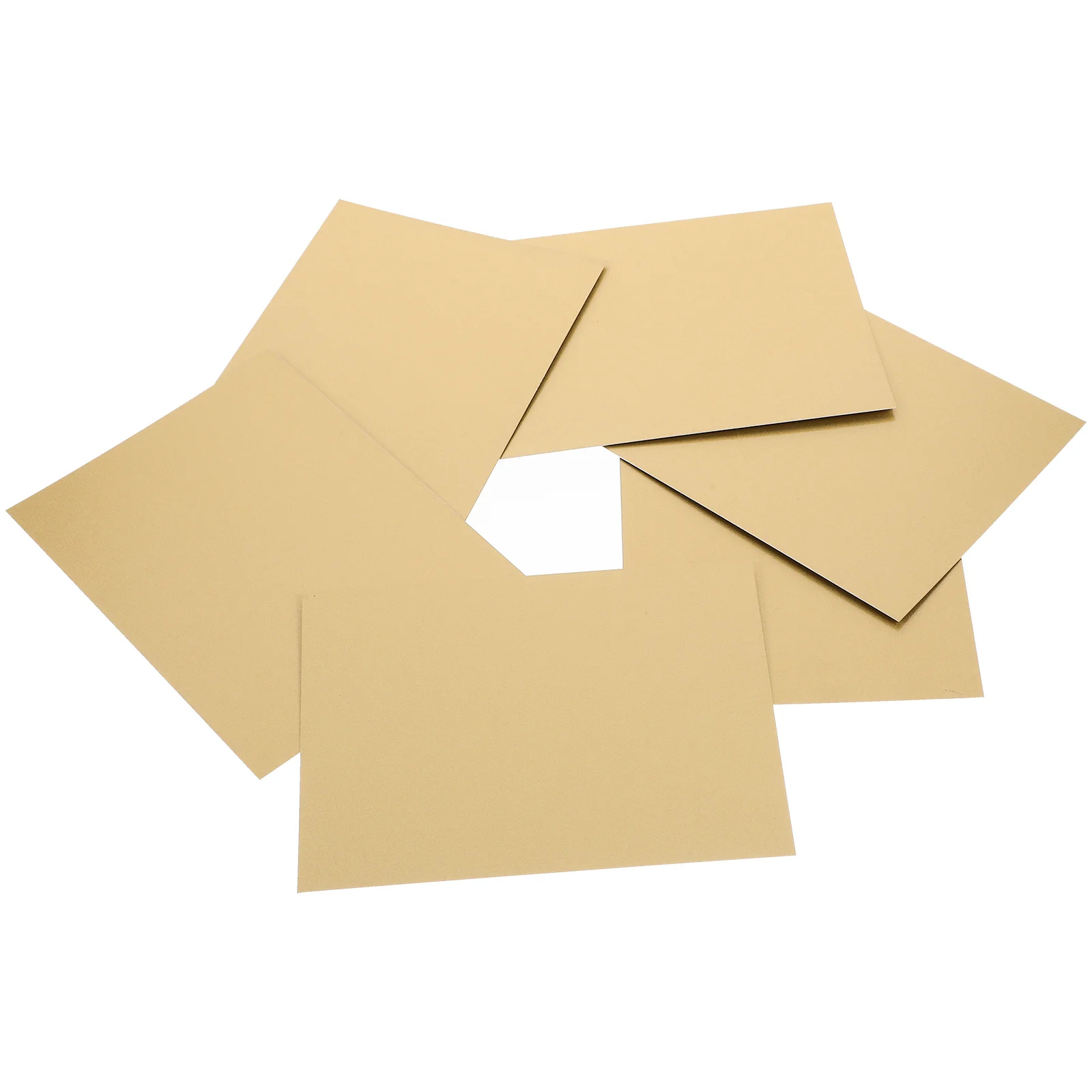 

6pcs Pearlized Metal Blanks Sublimation Aluminum Board Smooth For Party Home Decor Sign Craft Diy Printing
