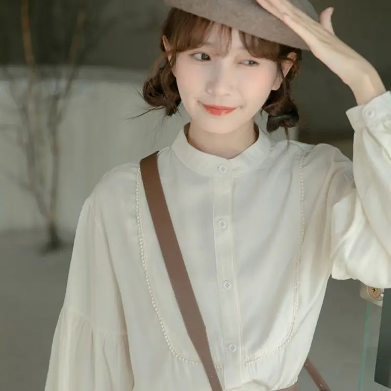 

Рубашки с длинным рукавом, женские атласные полосатые рубашки свободного покроя, женские минималистичные, романтические, удобные, молодежные, весенние, повседневная одежда для путешествий