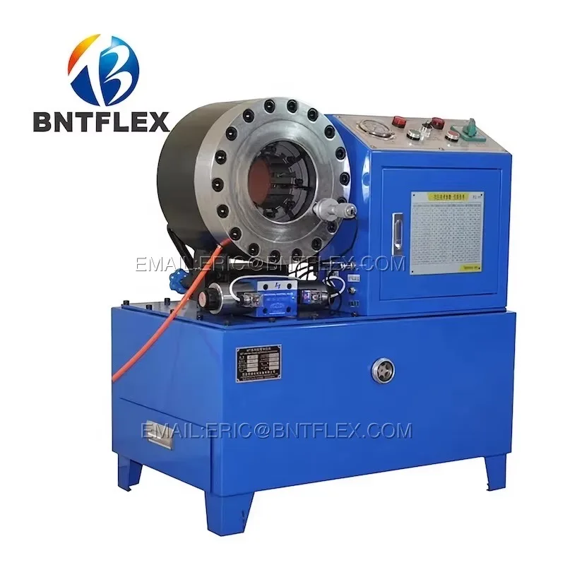 

Hot Sale CE Free Dies Hydraulic Pipe Press Hydraulic Hose Crimping Machine DX68 Finn Power P32 Hose Crimper With Germany Quality