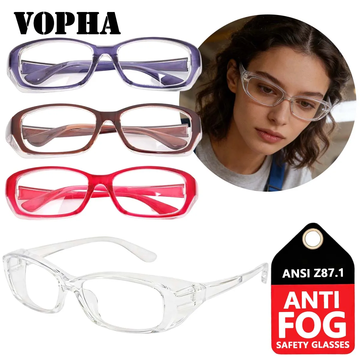 4PC Anti-Fog Safety…