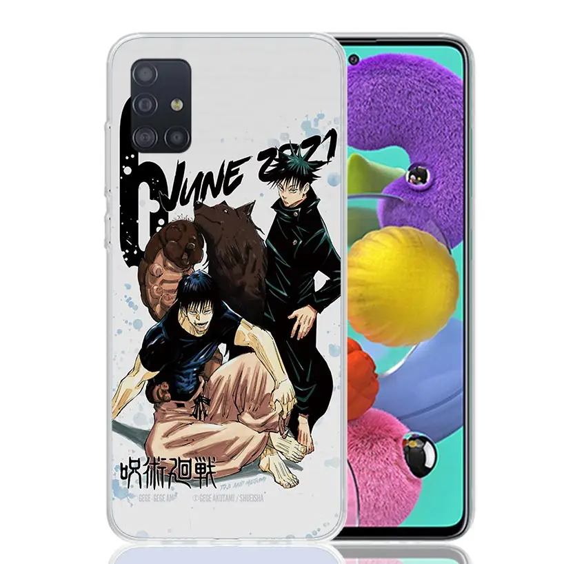 JujuKaisen Fushiguro Toji Phone Case For Samsung Galaxy A51 A71 A41 A31 A21S A11 A01 A70 A50 A40 A30S A20E A20S A10S A6 A7 A8 A9