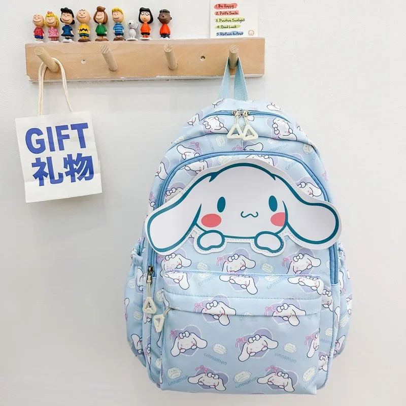 Новый Sanrio Cinnamoroll Kuromi My Melody Hello Kitty аниме рюкзак милые школьные ранцы мультяшная сумка на плечо подарок на день рождения для друга