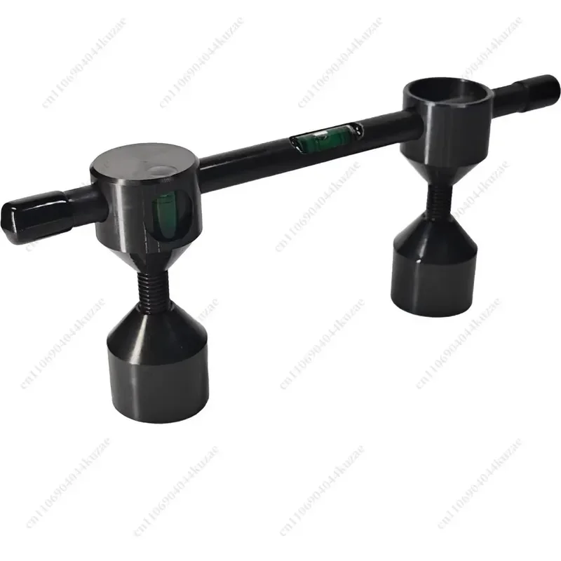for High Precision Metal Circular Spirit Level with Base and Mounting Holes Accurate Bubble Gauge Tool for Construction