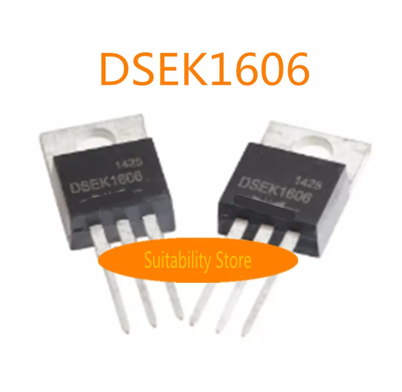 5pcs Newly imported original DSEK1606 1606 TO-220 fast recovery diode 16A 600V quality assurance