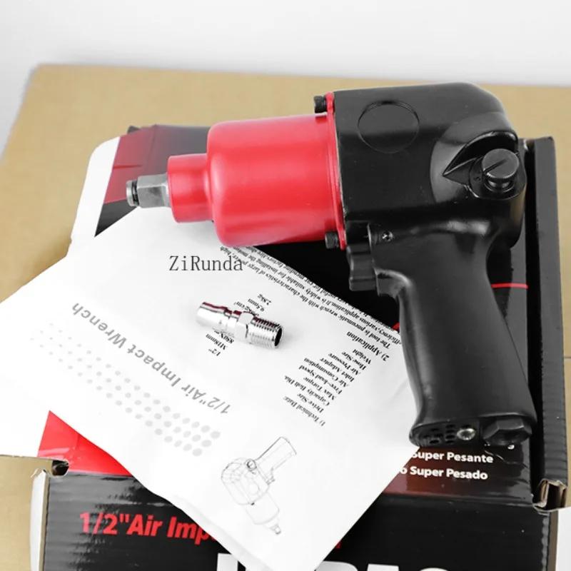 Pneumatic air impact wrench without needle hammer, maximum torque for automotive rubber covers
