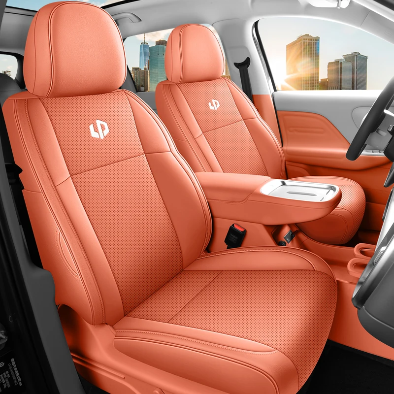 Wear‑Resistant PU Leather Full Wrapped 5‑Seat Car Seat Covers for Leapmotor Lafa5 Auto Interior Fittings