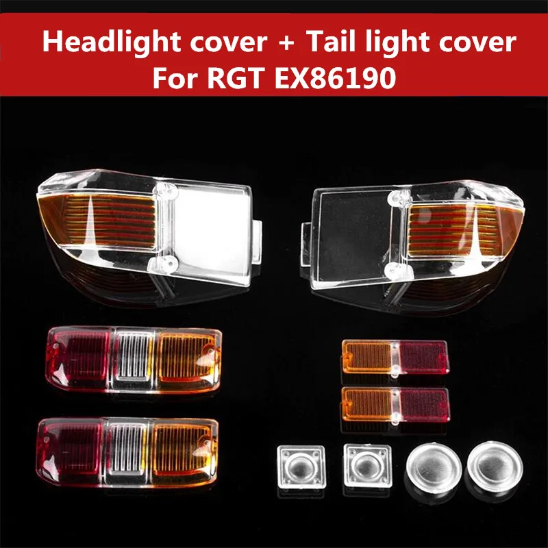 RGT Headshade Tail Lampshade Lamp-Chimney R86482 For 1/10 86190 EX86190 RC Car Realistic Crawler 4WD