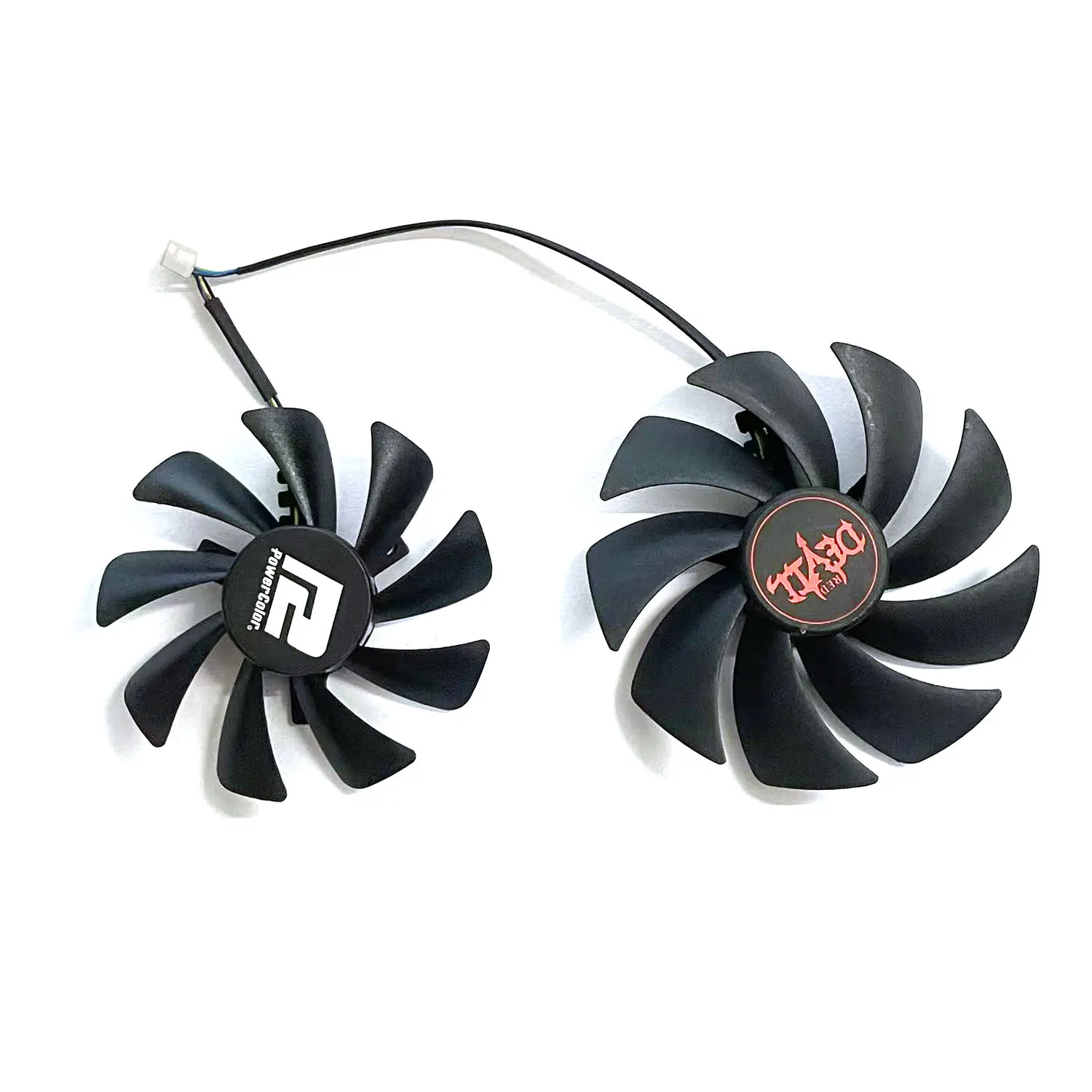 FD8015U12D Videokaart Koelventilator Rx6700xt Rx6800xt Voor Powercolor Rx 6700xt 6800XT 6900XT Rode Dragon Grafische Kaart Fan