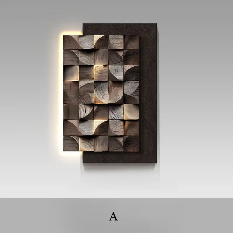 Led geometrische wandlamp Italië ontwerper vierkant gemonteerde blaker voor woonkamer restaurant achtergrond wanddecoratie hal manier licht
